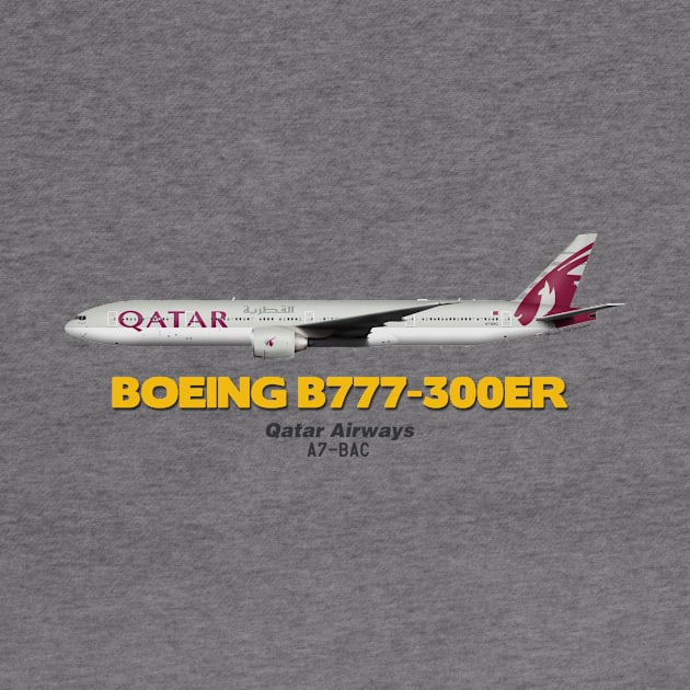 Boeing B777-300ER - Qatar Airways by TheArtofFlying